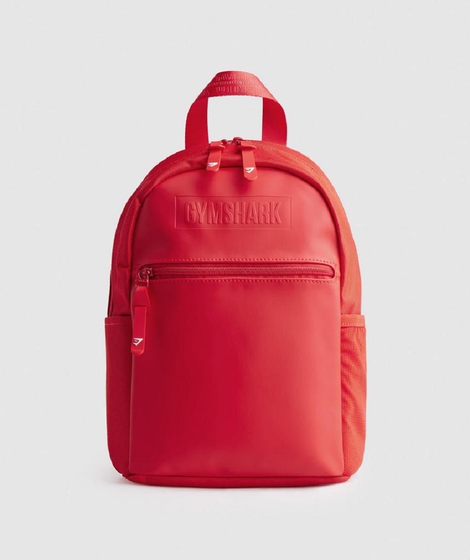 Gymshark Everyday Mini Backpack Ženske Torbe Crvene | HR 4270ZUT